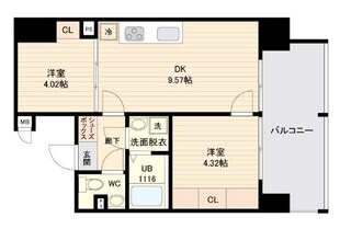 オープンブルーム品川南大井の物件間取画像